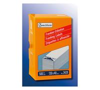 Avery Zweckform 3439 Etiquetas de franqueo 130 x 40 mm blancas (500 etiquetas)