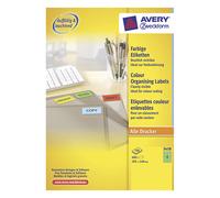 Avery Zweckform 3458 Etiquetas A4 Verde 105 x 148 mm - 4 por hoja | Pack 100 hojas