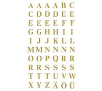 Avery-Zweckform 3727 - Letras adhesivas, color dorado