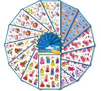 AVERY Zweckform 436 (pegatinas para niños, bailarina, princesa, caballos, sirena, cumpleaños infantiles, recuerdos, obsequios), juego de pegatinas para niñas, 59990