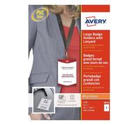 Avery Zweckform 4834 Juego de cordones porta credenciales 105 x 148 mm (10 unidades)