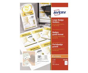 Avery Zweckform 4834XL Juego de cordones porta credenciales 148 x 105 mm (52 unidades)