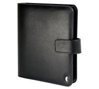 Avery Zweckform 50103 - Carpeta de piel con cierre para agenda de tamaño A5 (220 x 240 mm), color negro