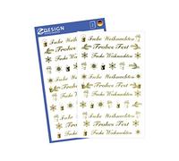 Avery-Zweckform 52391 - Pegatinas, diseño de navidad