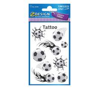 Avery Zweckform 56740 Fútbol Tatuajes, 9 etiqueta