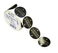 AVERY Zweckform 600 pegatinas de Feliz Navidad (fabricado en Alemania, diámetro de 38 mm, letras doradas, decoración de regalo autoadhesiva, tarjetas, bolsas, cupones) pegatinas en rollo, 4376