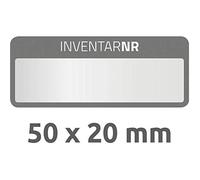 Avery Zweckform 6905 Inventarios de etiquetas 50 x 20 mm, 10 arco/50 etiquetas, negro