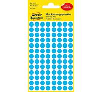 AVERY Zweckform - AVERY Zweckform Pastilles de couleurs,diametre 8 mm, bleu