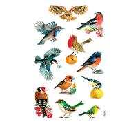 Avery Zweckform Creative - Pegatinas adhesivas (76 x 120 mm, 3 hojas), diseño de pájaros