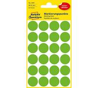 Avery Zweckform Etikett 96St - Adhesivo decorativo para pared, 18 mm, color verde