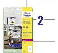 Avery Zweckform etiqueta 210 x 148 mm, resistente a la intemperie WS 20blatt 40ST