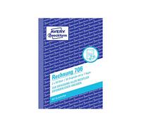 Avery Zweckform Rechnung, DIN A6, 706, Pre-Punched 2X 50 Sheets White