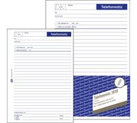 AVERY Zweckform Formularbuch "Telefonnotiz", A5, 50 Blatt