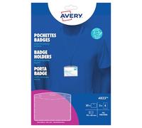 Avery Zweckform - Fundas de tarjetas de identificación (60 x 90 mm) | 90 x 60 mm