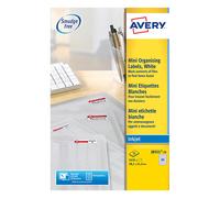 Avery Zweckform J8551-25 Etiquetas transparentes de 38,1 x 21,2 mm (1625 etiquetas)