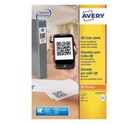 Avery Etiquetas adhesivas L7121-25 para QR 45 x 45 mm 500 etiquetas