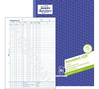 AVERY Zweckform Libro de registro 1226 (A4, según Tax Rail 300, probado por expe