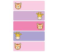 Avery Zweckform libro etiqueta Papel 76 X 120 Mm 2BG, diseño rosa y lila