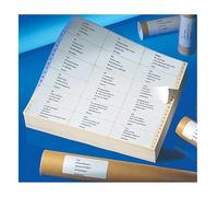 Avery Zweckform T1834-500 Etiquetas para computadora de 3 carriles, 89 x 36,1 mm (12.000 etiquetas)