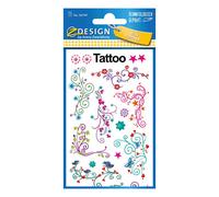 Avery zweckform tatuajes 76 x 120 mm multicolor 1bg, diseño de enreda