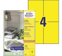 Avery-Zweckform Universal Labels, Green 105x148mm, 105 x 148 mm verde