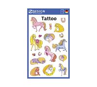 AVERY Zweckform Z-Design Kids Tattoos 'Pferde', beglimmert