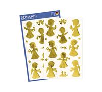 AVERY Zweckform ZDesign Weihnachts-Sticker "Goldengel"