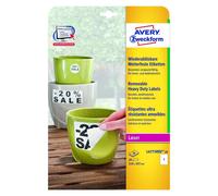 AveryEspaña L4775REV-20 Etiquetas resistentes al agua despegables, 210x297 mm bl