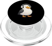 Aves Albatros con Auriculares Lindo Animal Favorito del zoológico PopSockets PopGrip para MagSafe