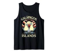 Aves Marinas Pájaro Piquero Azul Galápagos Camiseta sin Mangas