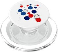 Aves Silvestres japonesas Shimaenaga Rojo Lunares Azules Lunares Kansai Evento Familiar a Juego PopSockets PopGrip para MagSafe