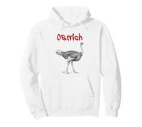 Avestruz (Gráfico de ilustración Vintage) Sudadera con Capucha