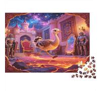 Avestruz Palacio Fantástico Puzzle de 1000 Piezas para Adultos Papel Escenario de Castillo Encantado Juego de Puzzle 1000 Piezas Relajante Regalo Concentración Hogar 70x50cm/1000pcs