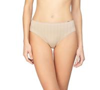 AVET - 32195 Pack de 6 Bragas Mujer Algodon Lycra desagujada Color: Arena Talla: M