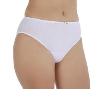 AVET 3267 - braga alta basica algodon lycra (M, BLANCO)