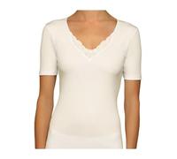 AVET 7605 - camiseta manga corta Con tira bordada sin costuras tubular. (E)