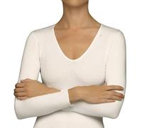 AVET 7728 - camiseta manga larga sin costuras (E, BLANCO)