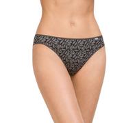 AVET Braga Bikini Microfibra Estampada (FR/ES, Letras, M, Regular, Regular, Gris)
