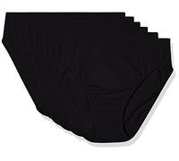 AVET Braga Punto Liso Soft Touch Pack 6, Mujer, Negro, M