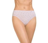 AVET Braguita Midi para Mujer, Estampado Floral, Algodón y Elastano, Tiro Medio, Color Malva (FR/ES, Letras, L, Regular, Regular, Malva)