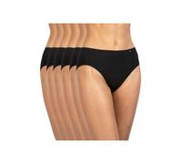 Avet Pack de 6 Bragas Midi Microfibra 32174 (FR/ES, Letras, L, Regular, Regular, Negro)