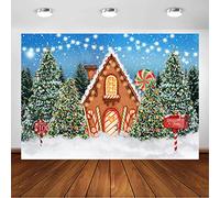 Avezano 7x5ft Fondo de Navidad Cuento de Hadas Baby Shower Niños Decoraciones para Fiestas de cumpleaños Banner al Aire Libre Fondo de árbol de Nieve Photo Booth Studio Props