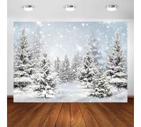 Avezano Telón de fondo de invierno, bosque nevado, país de las maravillas, copo de nieve, paisaje de invierno, fondo de fotos familiar, Navidad, vacaciones, fiesta, retrato, telón de fondo para cabina