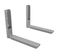 AVF EM60S-A Soporte, 15.8 x 2.6 x 4.2 Pulgadas, Plateado, 2 Unidades