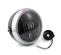 AVFORA Delantera faro Para Chopper Bobber 7,5 Pulgadas LED Motocicleta Faro Cabeza Lámpara Señal De Giro Luces DRL Faros Luz