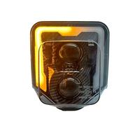 AVFORA Delantera faro Para FE501S 450 350 TE 250I 701 2012-2019 2020 2021 2022 2023 Faro LED Supermotor Fibra Carbono Lámpara Señal Giro Faro Dirt Bike Faros Luz