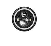 AVFORA Delantera faro Para Suzuki Para Samurai Para Jimmy Para Bandit 600 7 "pulgadas H4 LED Faro De Motocicleta H4 Lámpara De Motocicletas Faros Luz