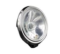 AVFORA Para CMX 250 Para Rebel 250 Para Steed 400/600 Para Magan 250/750 Faro Delantero Cromado Faro Delantero