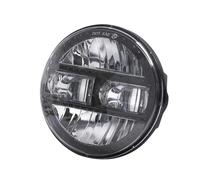 AVFORA Para Touring Para Softail Para Heritage Para Street Para Glide Para Road Para King Proyector De Faros LED Para Motocicleta De 5,75/7 Pulgadas 90W Faro Delantero(5.75 inch Black)