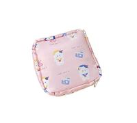 AVFORA Sanitary Napkin Storage Bag Tampons Portable Travel Napkin Pads Women's Initial Menstrual Bag For Office, School, Indoor Or Outdoor, Dating, Travel, Hotel (Color : Pink Cat)